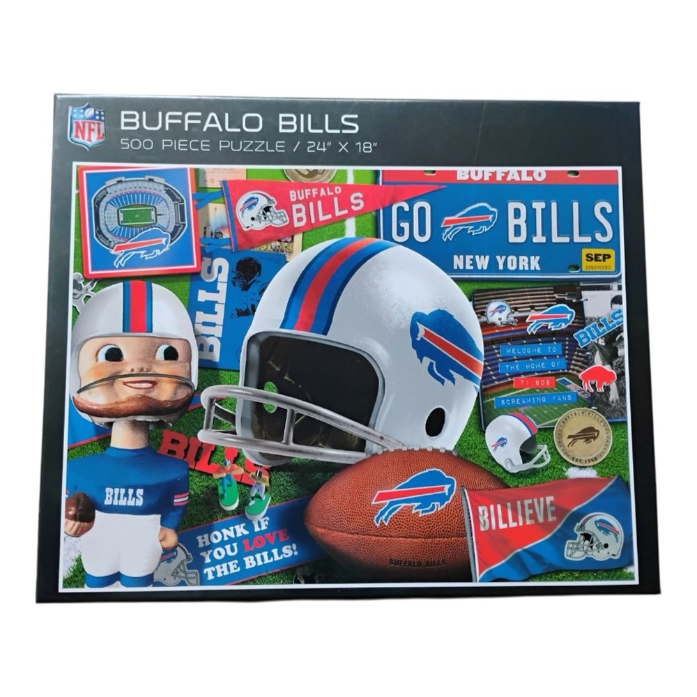 500 piece NFL Buffalo Bills jigsaw puzzle